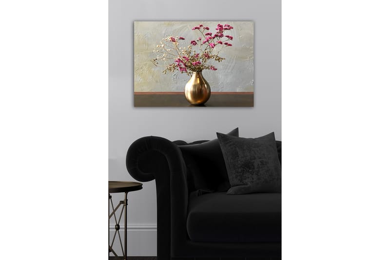 Veggdekor Canvasbilde Bract Floral - 70x50 cm - Interiør - Maleri & posters - Lerretsbilder