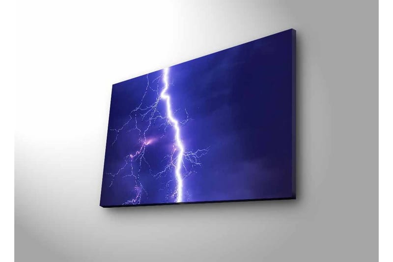 Veggdekorasjon LED-belysning Canvas Bilde - Interiør - Maleri & posters - Lerretsbilder