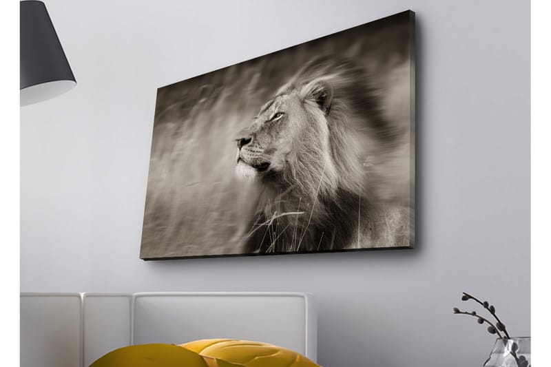 Veggdekorasjon LED-belysning Canvas Bilde - Interiør - Maleri & posters - Lerretsbilder