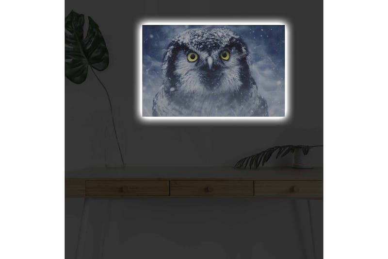 Veggdekorasjon LED-belysning Canvas Bilde - Interiør - Maleri & posters - Lerretsbilder