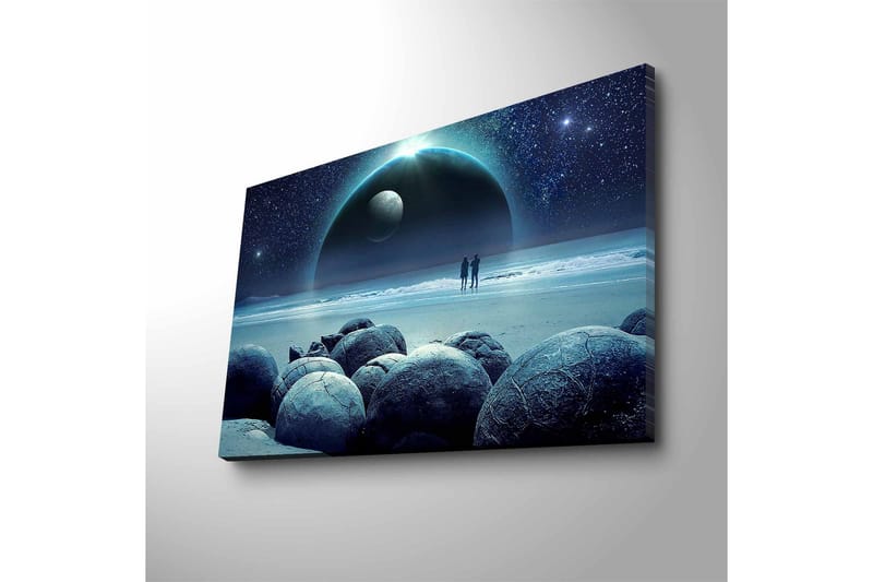 Veggdekorasjon LED-belysning Canvas Bilde - Lerretsbilder