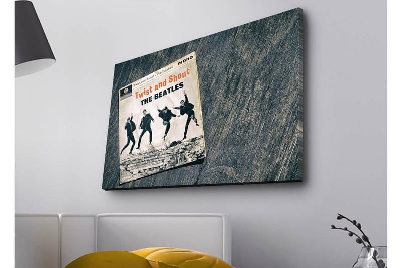 Veggdekorasjon LED-belysning Canvas Bilde - Interiør - Maleri & posters - Lerretsbilder