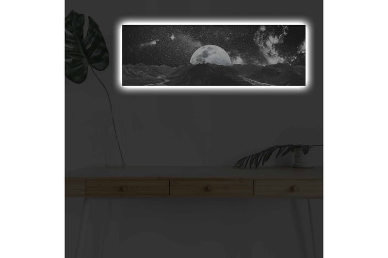 Veggdekorasjon LED-belysning Canvas Bilde - Interiør - Maleri & posters - Lerretsbilder