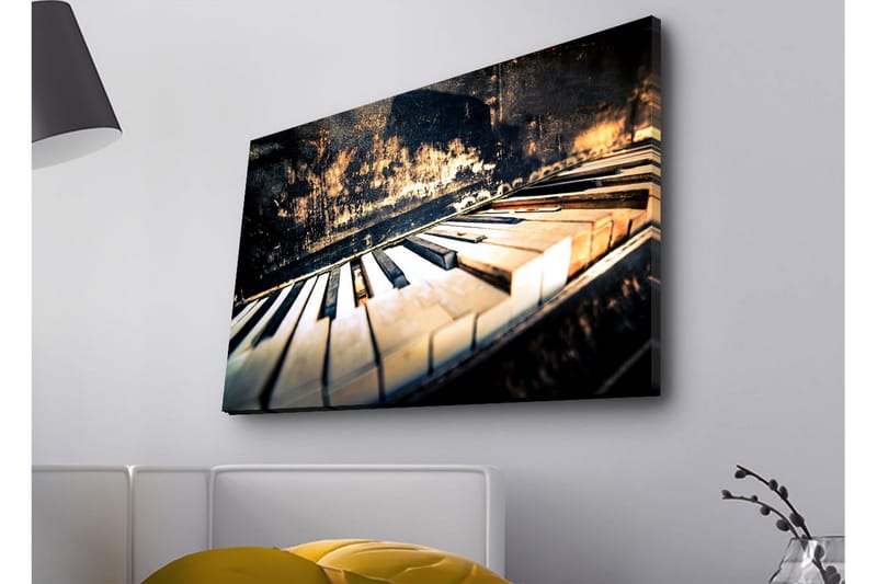 Veggdekorasjon LED-belysning Canvas Bilde - Interiør - Maleri & posters - Lerretsbilder