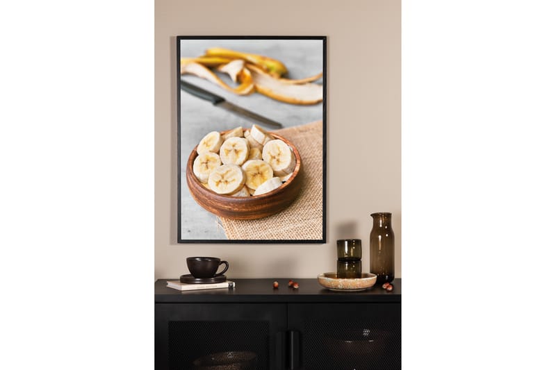 Barrista Banana 70x100 cm - Gul - Interiør - Maleri & posters - Posters