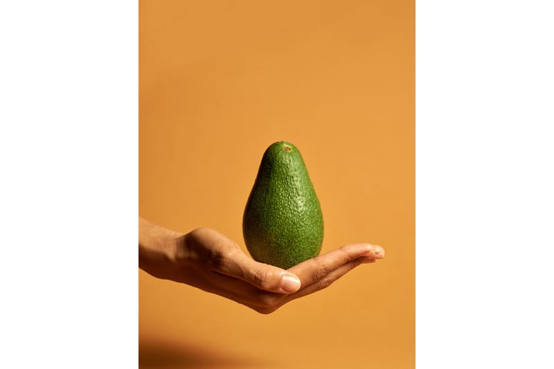 Poster Avocado 30x40 cm - Orange/Grøn - Interiør - Maleri & posters - Posters