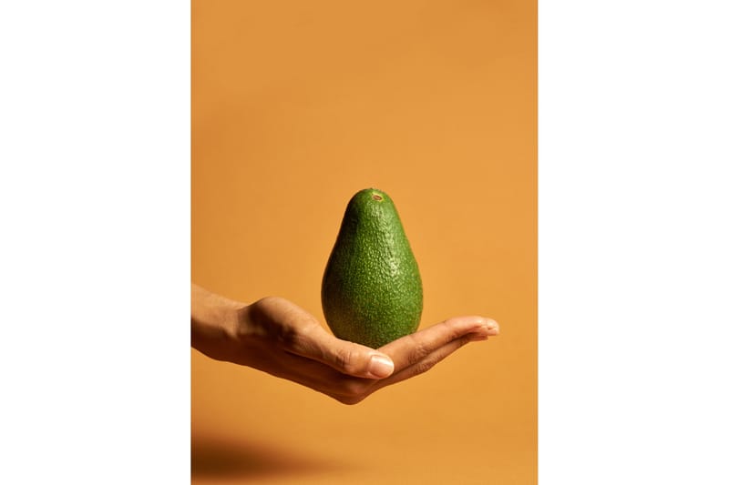 Poster Avocado 50x70 cm - Orange/Grøn - Interiør - Maleri & posters - Posters