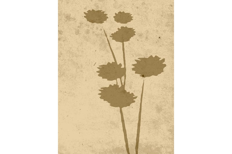 Poster Flower art 30x40 cm - Beige - Interiør - Maleri & posters - Posters