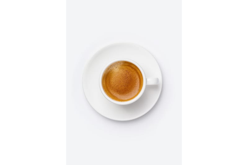 Poster Skimmed coffee 21x30 cm - Brun/Hvid - Interiør - Maleri & posters - Posters