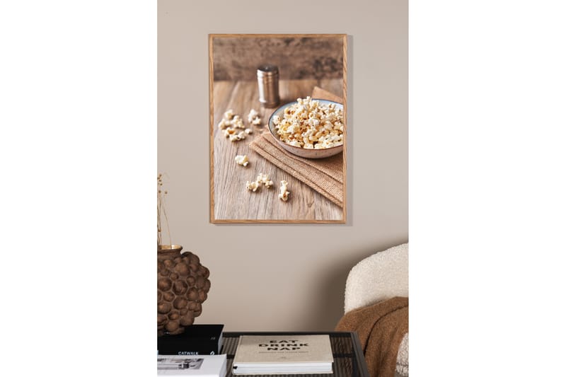 Poster Popcorn 70x100 cm - Beige - Interiør - Maleri & posters - Posters