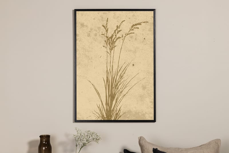 Poster Plant art 21x30 cm - Beige - Interiør - Maleri & posters - Posters