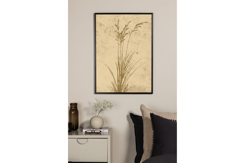 Poster Plant art 21x30 cm - Beige - Interiør - Maleri & posters - Posters