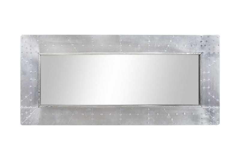 Aviator-speil 110x50 cm metall - Silver - Interiør - Speil - Veggspeil