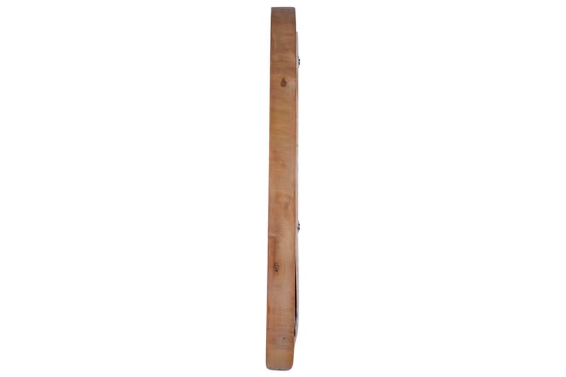 Veggspeil 40 cm teak rund - Brun - Interiør - Speil - Veggspeil