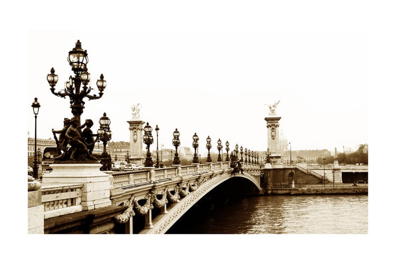 Fototapet Alexander III Bridge Paris 450x270 - Artgeist sp. z o. o. - Interiør - Tapet - Fototapeter