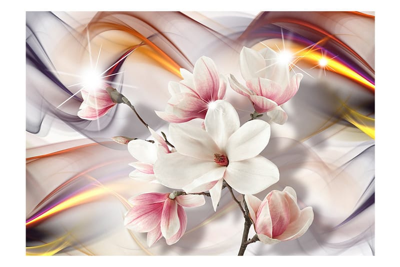 Fototapet Artistic Magnolias 400x280 - Artgeist sp. z o. o. - Interiør - Tapet - Fototapeter