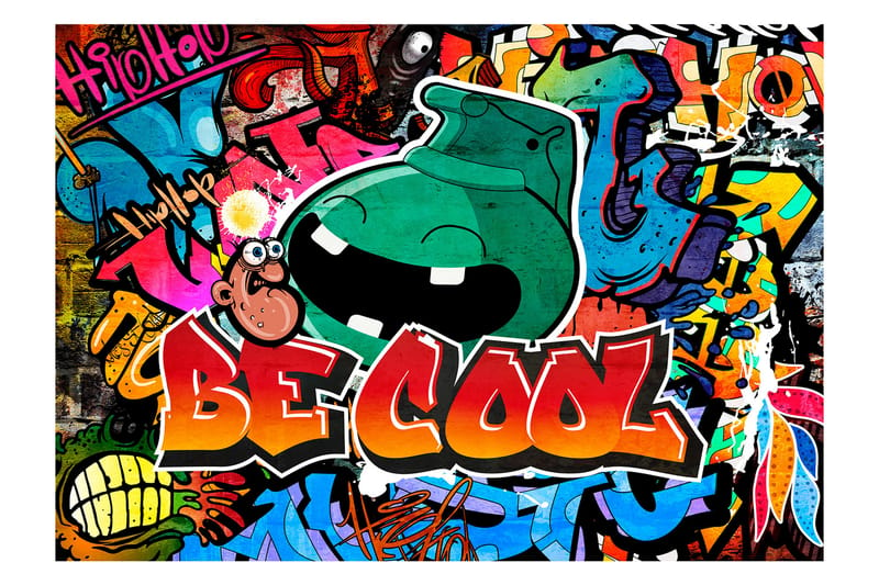 Fototapet Be Cool 250x175 - Artgeist sp. z o. o. - Interiør - Tapet - Fototapeter