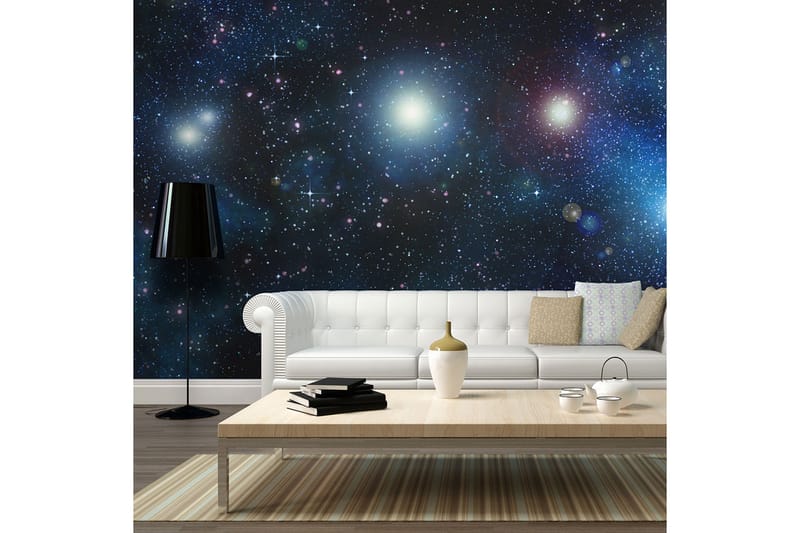 Fototapet Billions of Bright Stars 200x154 - Artgeist sp. z o. o. - Interiør - Tapet - Fototapeter