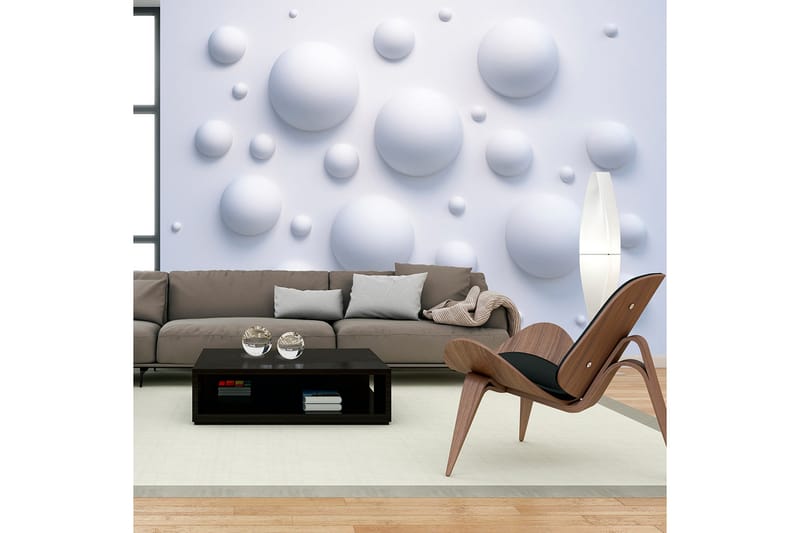 Fototapet Bubble Wall 200x140 - Finnes i flere størrelser - Interiør - Tapet - Fototapeter