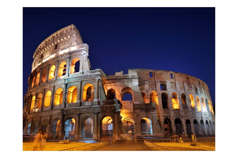 Fototapet Colloseum At Night 250x193 - Artgeist sp. z o. o. - Interiør - Tapet - Fototapeter