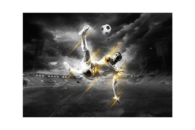 Fototapet Football Legend 150x105 - Artgeist sp. z o. o. - Interiør - Tapet - Fototapeter