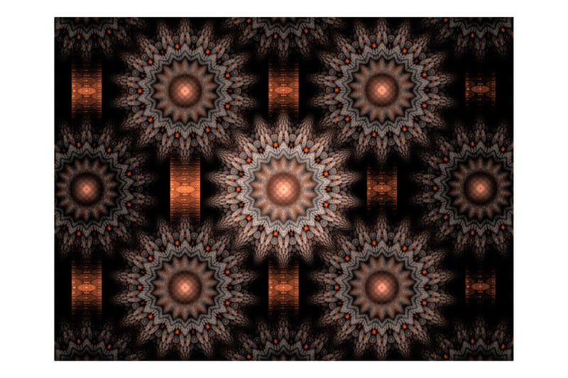 Fototapet Fractal Fantasy 200x154 - Artgeist sp. z o. o. - Interiør - Tapet - Fototapeter