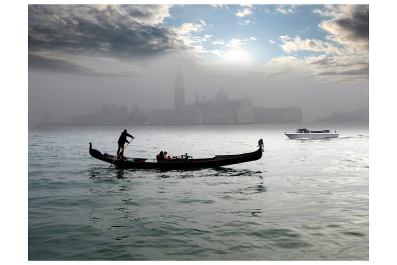 Fototapet Gondola Riding Venezia 200x154 - Artgeist sp. z o. o. - Interiør - Tapet - Fototapeter