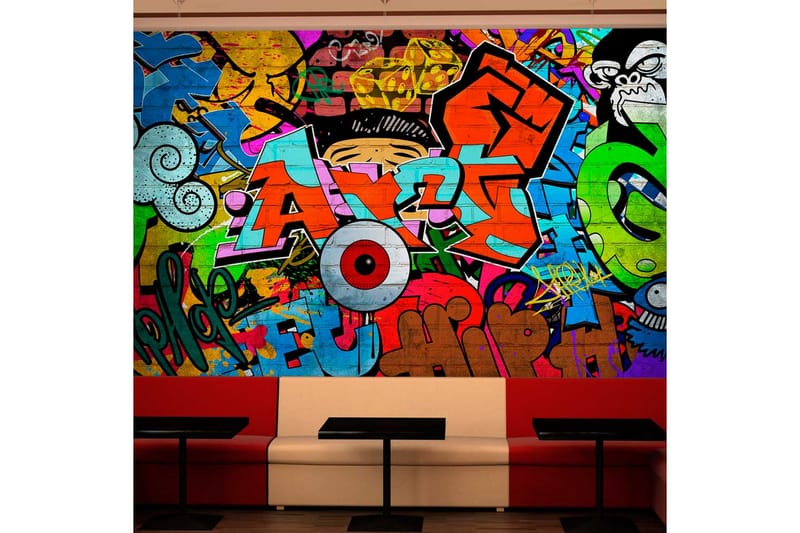 Fototapet Graffiti Art 400x280 - Artgeist sp. z o. o. - Interiør - Tapet - Fototapeter