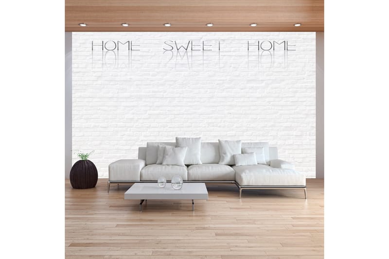 Fototapet Home Sweet Home Wall 350x245 - Artgeist sp. z o. o. - Interiør - Tapet - Fototapeter