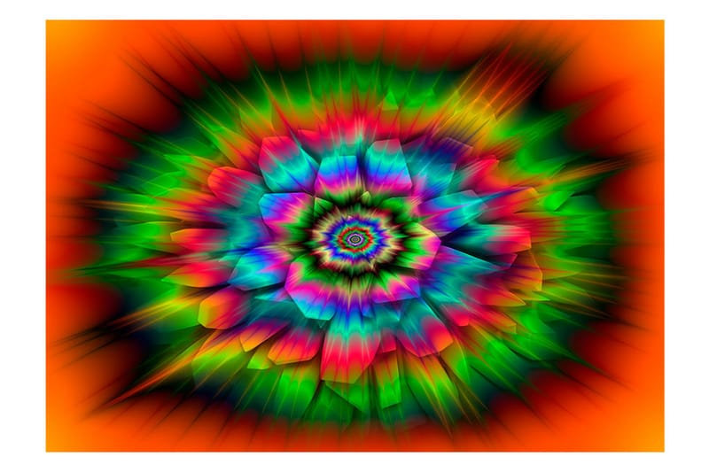 Fototapet Kaleidoscope Of Color 150x105 - Artgeist sp. z o. o. - Interiør - Tapet - Fototapeter