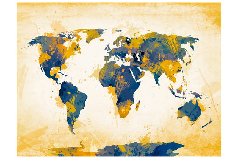 Fototapet Map Of The World Sun And Sky 300x231 - Artgeist sp. z o. o. - Interiør - Tapet - Fototapeter