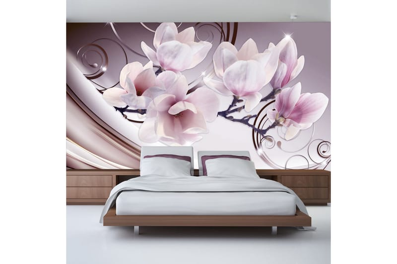 Fototapet Meet The Magnolias 250x175 - Artgeist sp. z o. o. - Interiør - Tapet - Fototapeter