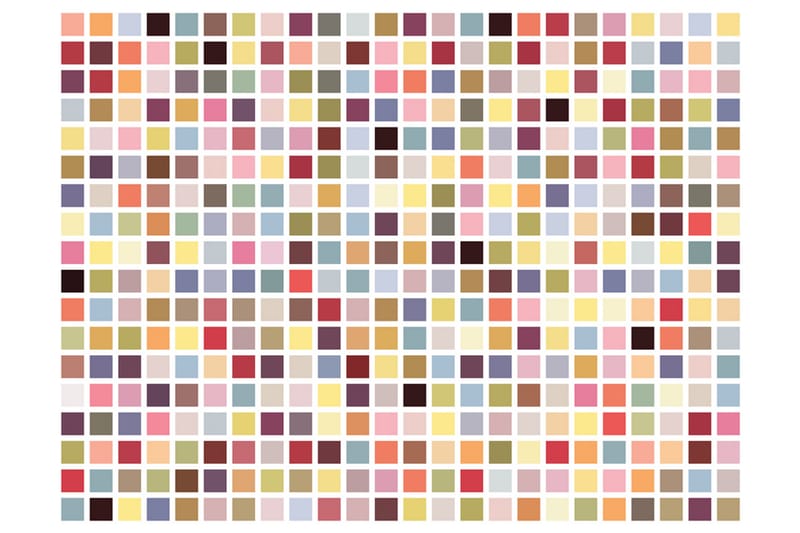 Fototapet Mosaic Of Colors 250x193 - Artgeist sp. z o. o. - Interiør - Tapet - Fototapeter