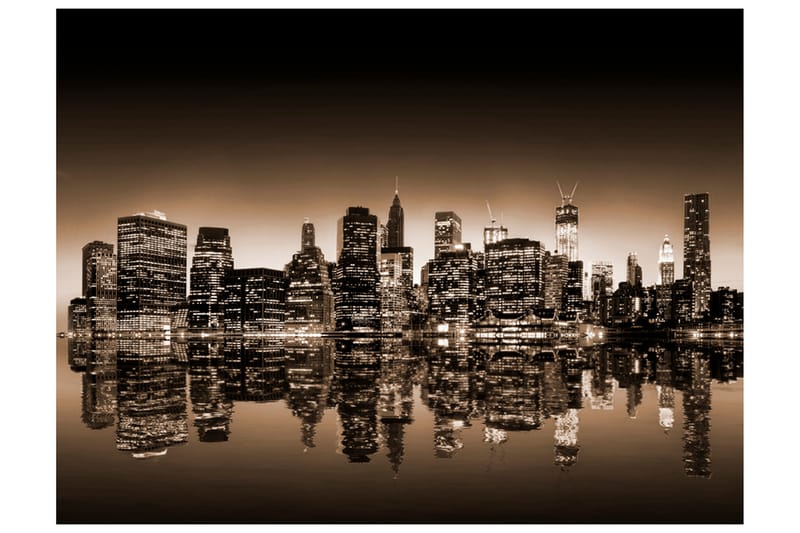 Fototapet New York Sepia 300x231 - Artgeist sp. z o. o. - Interiør - Tapet - Fototapeter