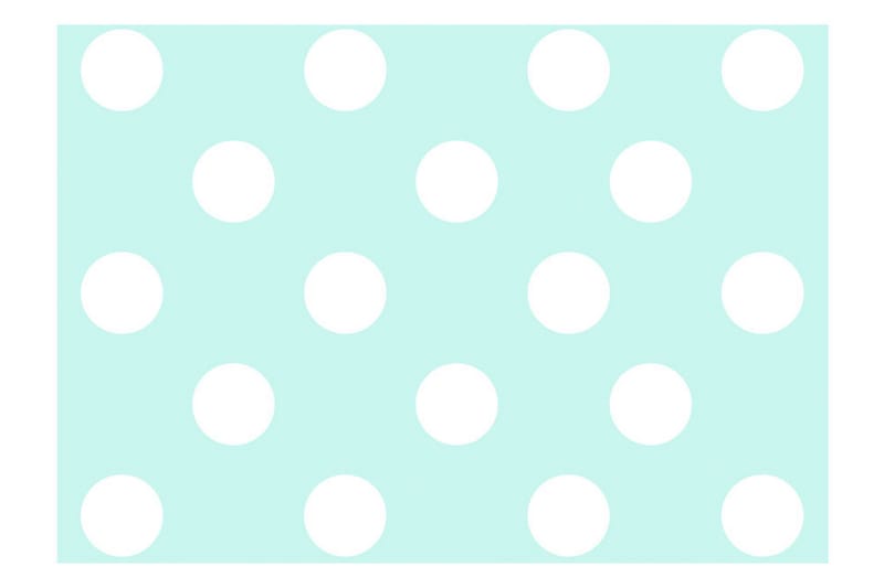 Fototapet Sky Blue Dots 250x175 - Finnes i flere størrelser - Interiør - Tapet - Fototapeter