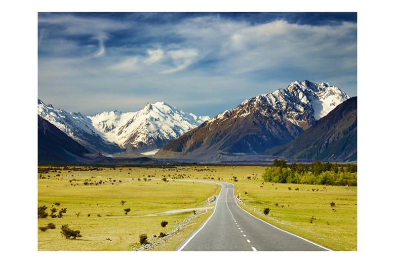 Fototapet Southern Alps New Zealand 350x270 - Artgeist sp. z o. o. - Interiør - Tapet - Fototapeter