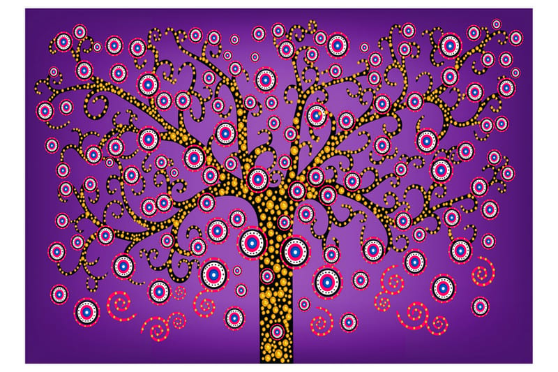 Fototapet The Magic Tree 100x70 - Artgeist sp. z o. o. - Interiør - Tapet - Fototapeter