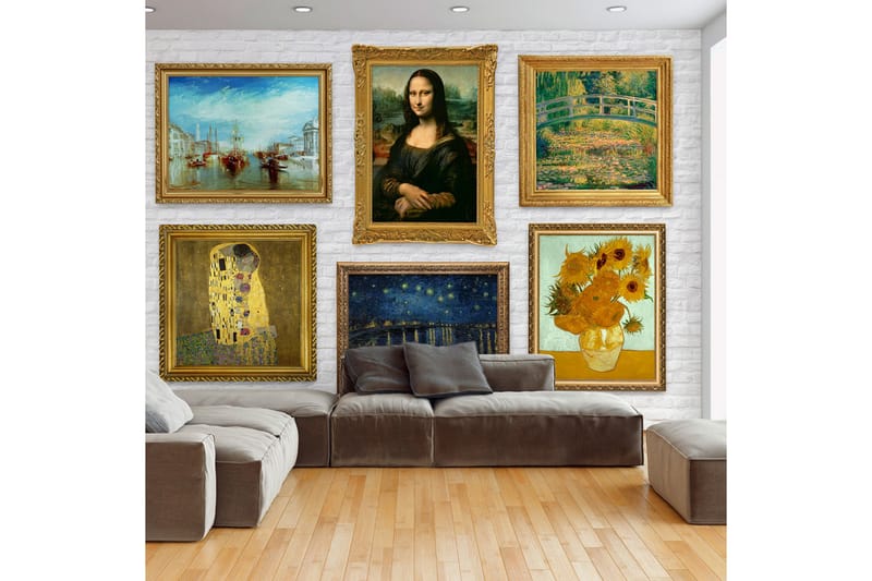 Fototapet Wall Of Treasures 150x105 - Artgeist sp. z o. o. - Interiør - Tapet - Fototapeter