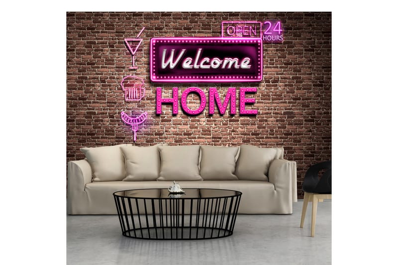 Fototapet Welcome Home 300x210 - Artgeist sp. z o. o. - Interiør - Tapet - Fototapeter