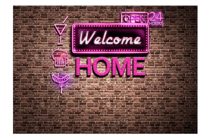 Fototapet Welcome Home 300x210 - Artgeist sp. z o. o. - Interiør - Tapet - Fototapeter