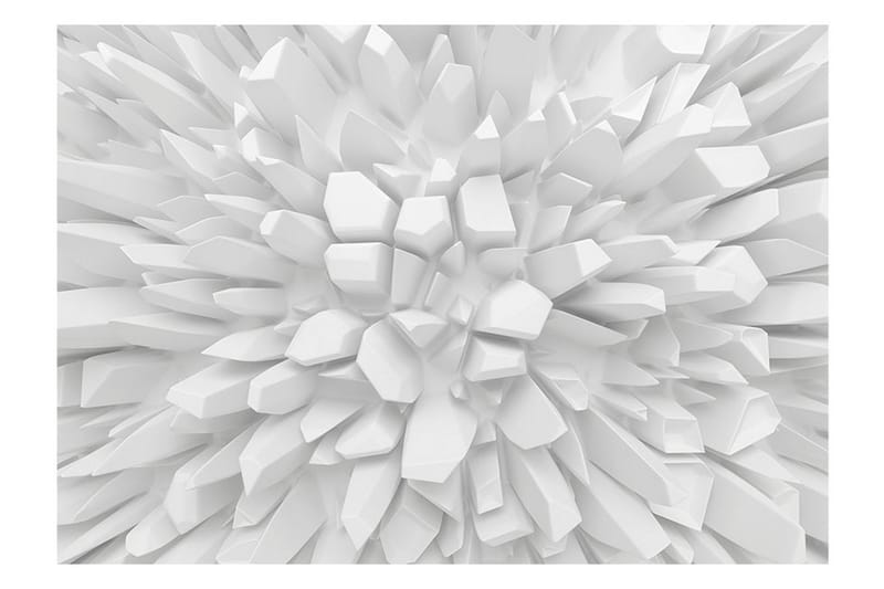 Fototapet White Dahlia 100x70 - Artgeist sp. z o. o. - Interiør - Tapet - Fototapeter