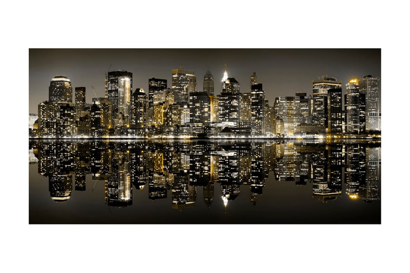 Fototapet XXL American Skyscrapers 550x270 - Artgeist sp. z o. o. - Interiør - Tapet - Fototapeter