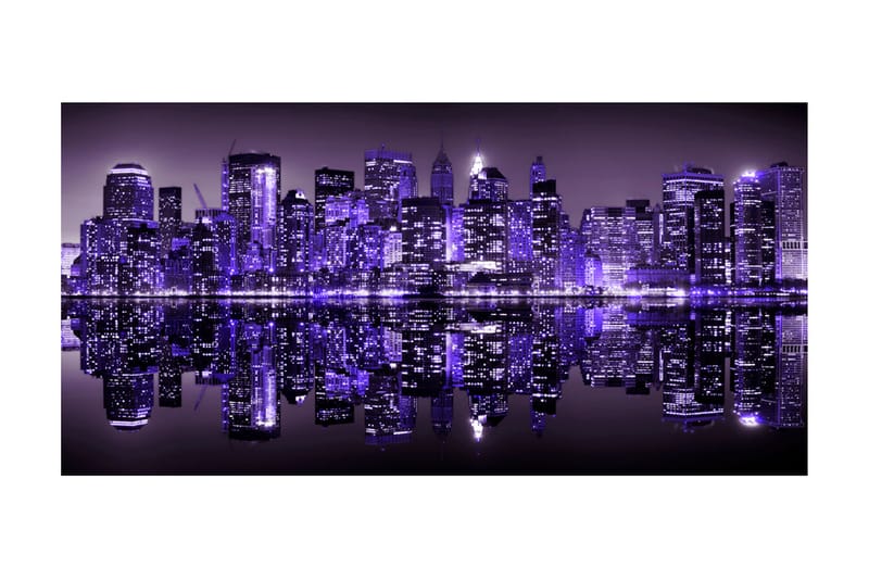 Fototapet XXL American Violet 550x270 - Artgeist sp. z o. o. - Interiør - Tapet - Fototapeter