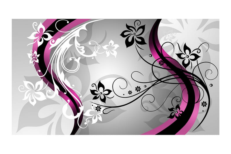 Fototapet XXL Art-Flowers Pink 500x280 - Artgeist sp. z o. o. - Interiør - Tapet - Fototapeter