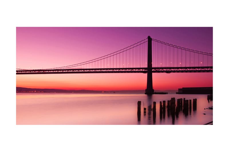 Fototapet XXL Bukt San Francisco 550x270 - Artgeist sp. z o. o. - Interiør - Tapet - Fototapeter