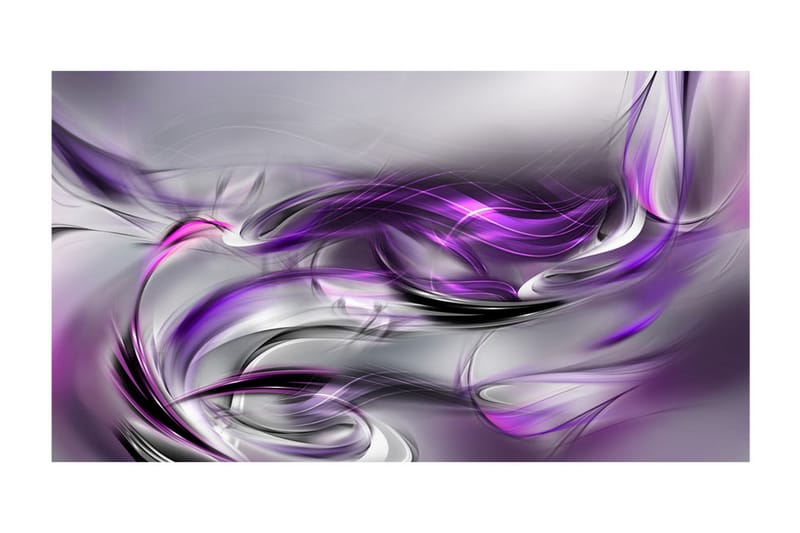 Fototapet XXL Purple Swirls II 500x280 - Artgeist sp. z o. o. - Tapet stue - Fototapeter - Kjøkkentapeter - Tapet soverom