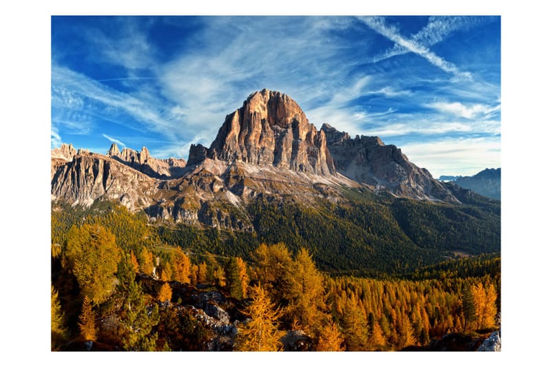 Fototapet Panoramic view of the Italian Dolomites 250x193 - Artgeist sp. z o. o. - Interiør - Tapet - Fototapeter