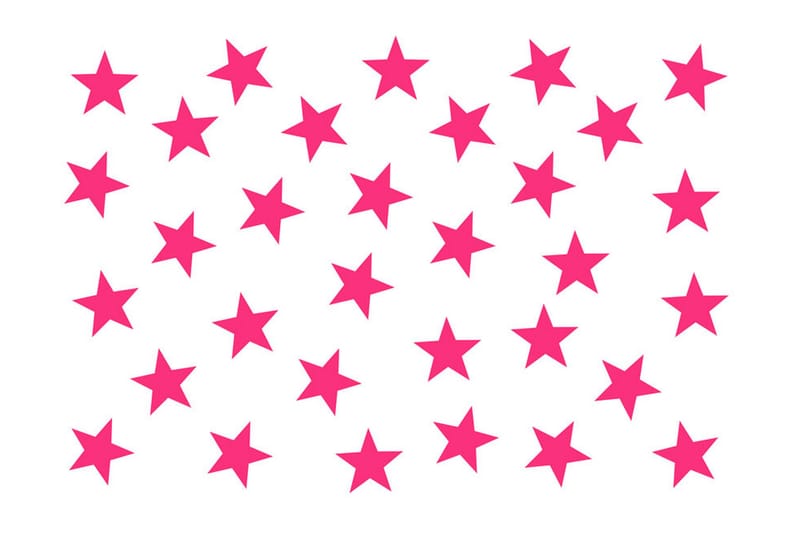 Fototapet Pink Star 300x210 - Finnes i flere størrelser - Interiør - Tapet - Fototapeter