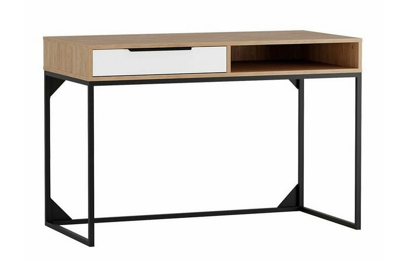 Barneskrivebord Staffin 80 cm - Hvid - Møbler - Barnemøbler - Barnebord - Skrivepult barn