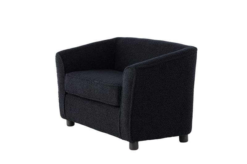 Måna Barne Sofa - Svart - Møbler - Barnemøbler - Barnesofa